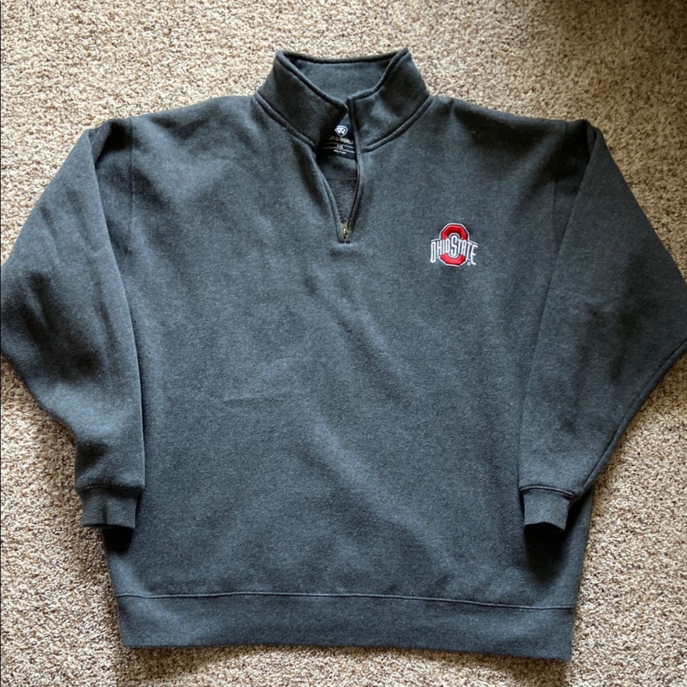 Ohio State Men's Gray Sweater